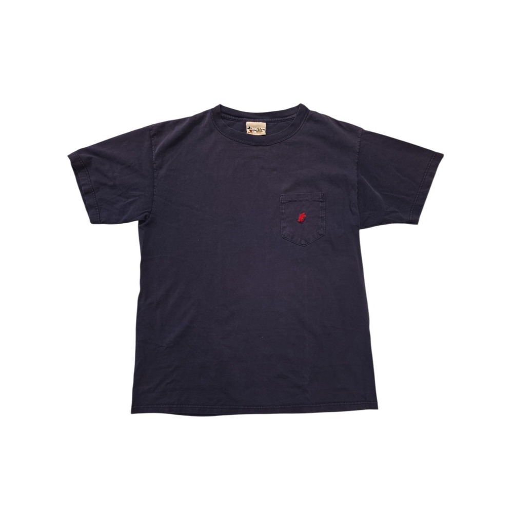 Vintage Walt Disney World Pocket T Shirt USA Mickey Embroidered Fade L